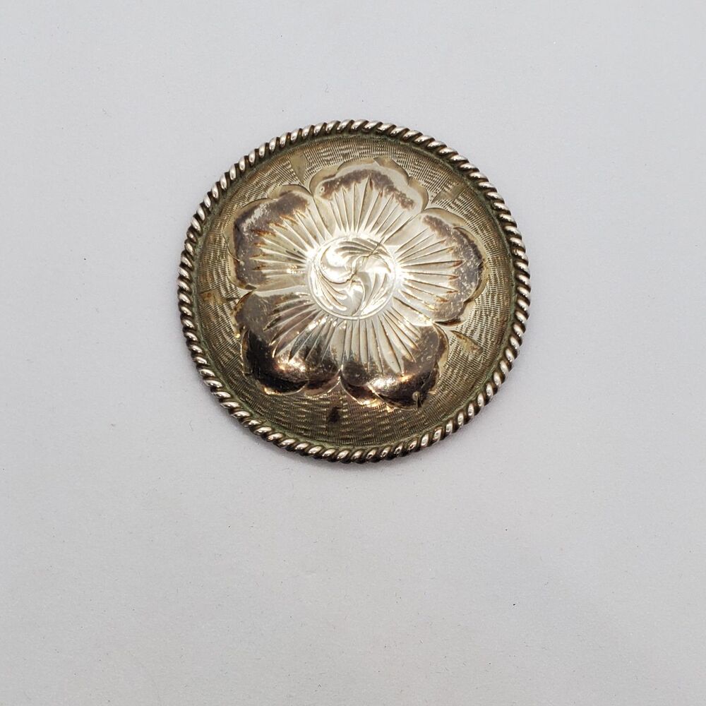 Vintage Mexico Sterling Silver Brooch